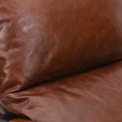 Damo Brown Armchair | Leather