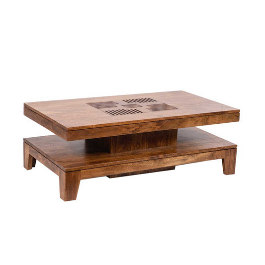 Rectangular coffee table 140 cm | Acacia Kavish II