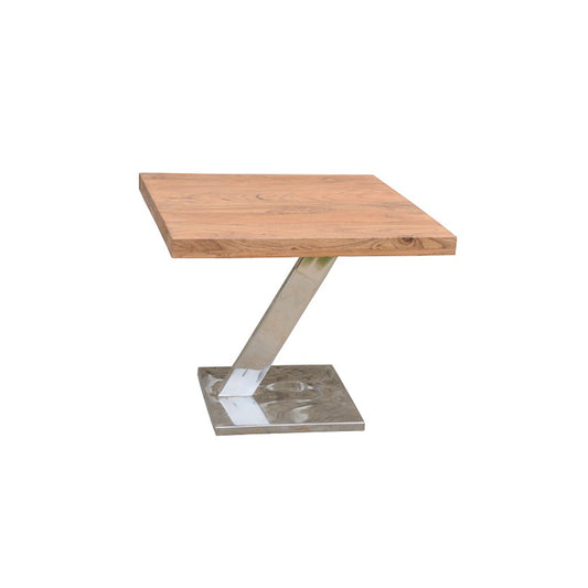 STAINLESS Z PURE SOFA SIDE TABLE