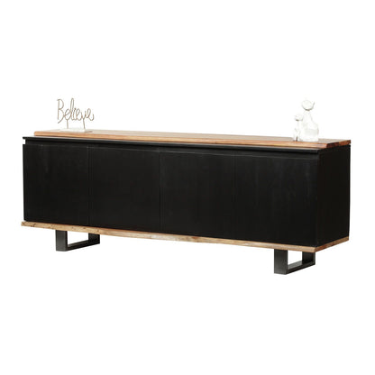 Buffet 4 portes | Acacia Black