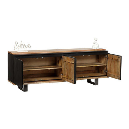 Buffet 4 portes | Acacia Black