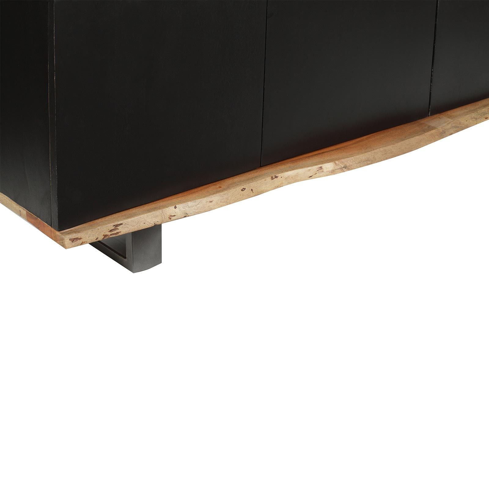 Buffet 4 portes | Acacia Black