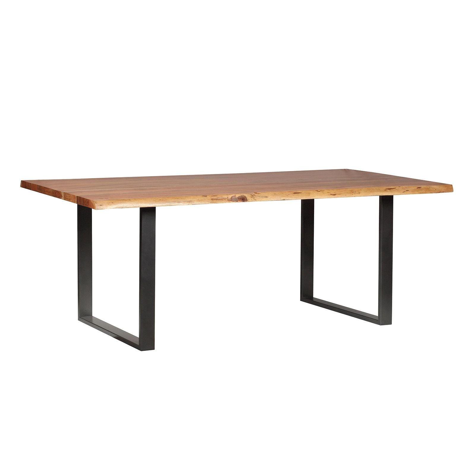 Table de repas rectangulaire 200 cm | Acacia Black