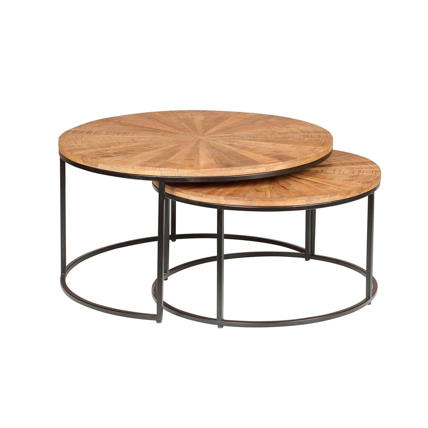 Tables basses rondes gigognes | Manguier Solaris