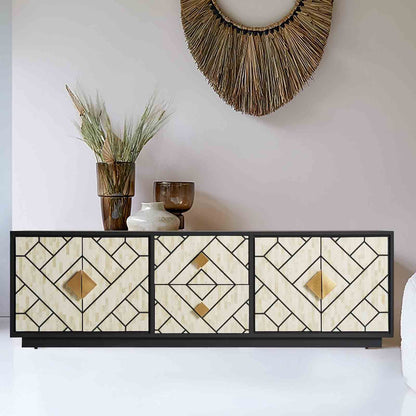 Meuble TV | Mango/Bone Inley Mosaic