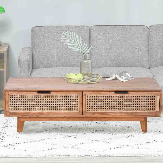 Table basse | Acacia Cane Natural