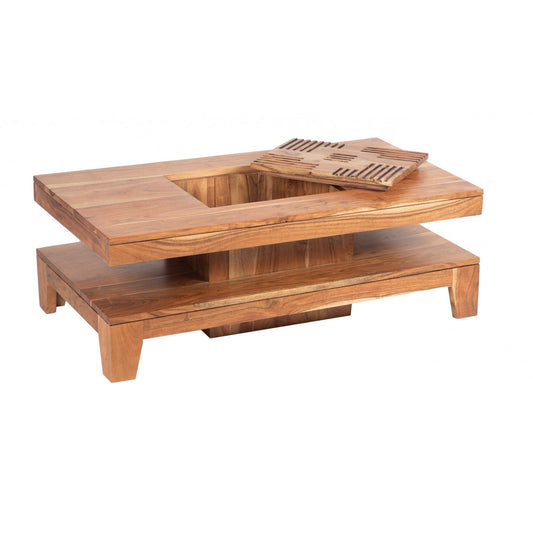 Petite table basse rectangulaire | Acacia Kavish II