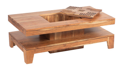 Small rectangular coffee table | Acacia Kavish II