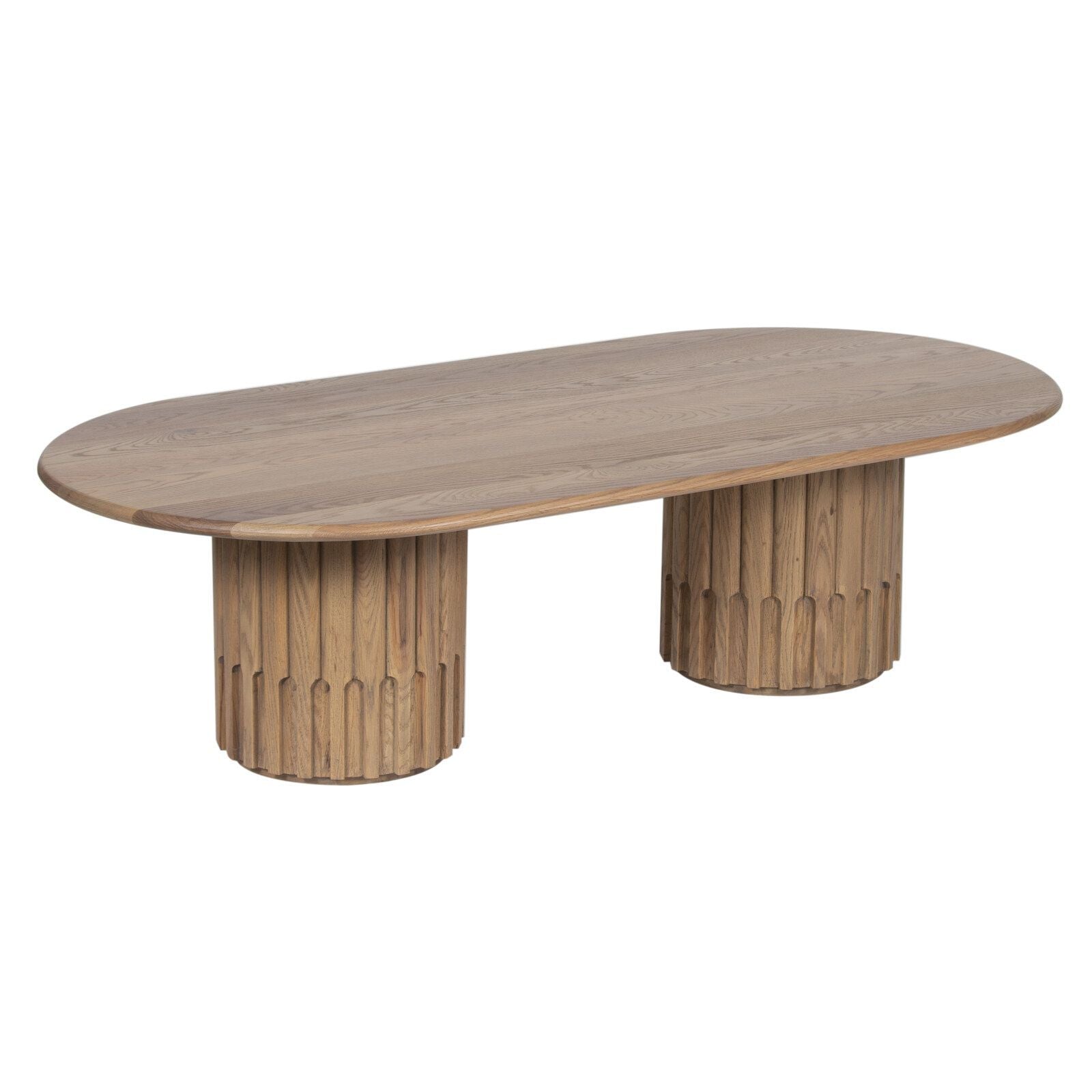 Table basse ovale | Chêne Dalta