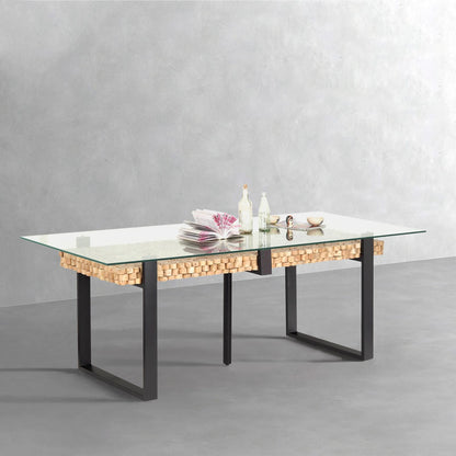 Table rectangulaire 220 cm | Acacia Sirin