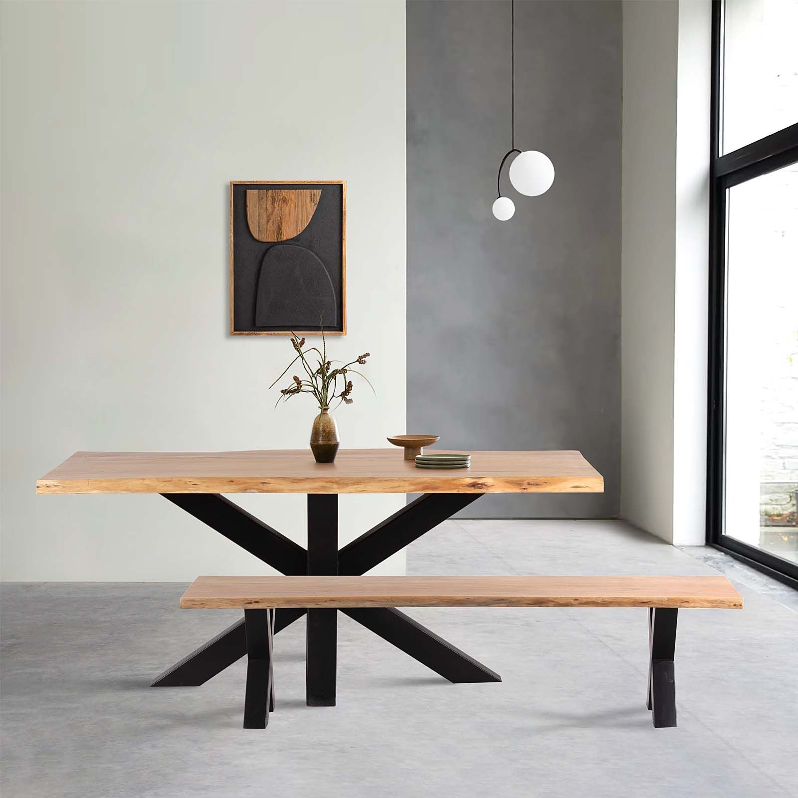 Table de repas 180 cm | Acacia Bunting