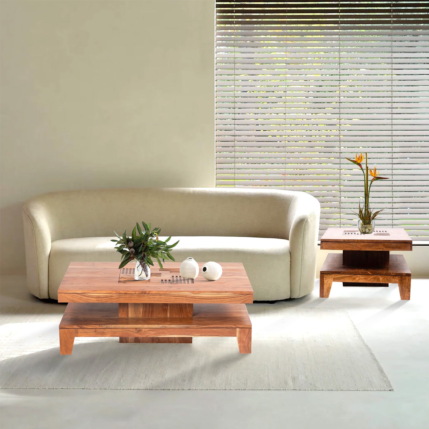 Square Coffee Table | Acacia Kavish II