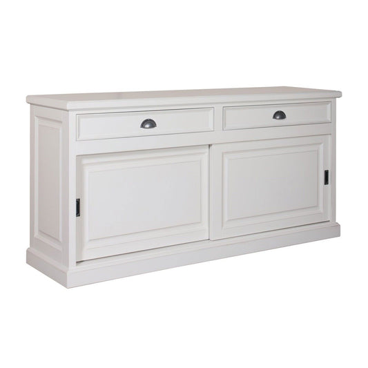 Buffet bas 2 portes 2 tiroirs | Pin Charme