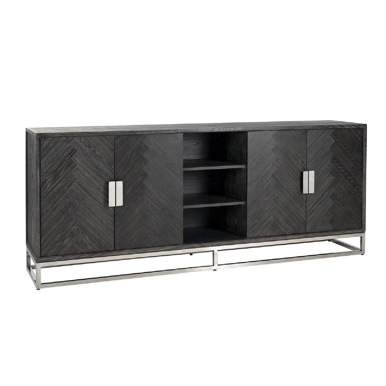 Bahut Blackbone silver 4-portes + espace ouvert