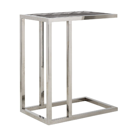 Table d'appoint Blackbone silver