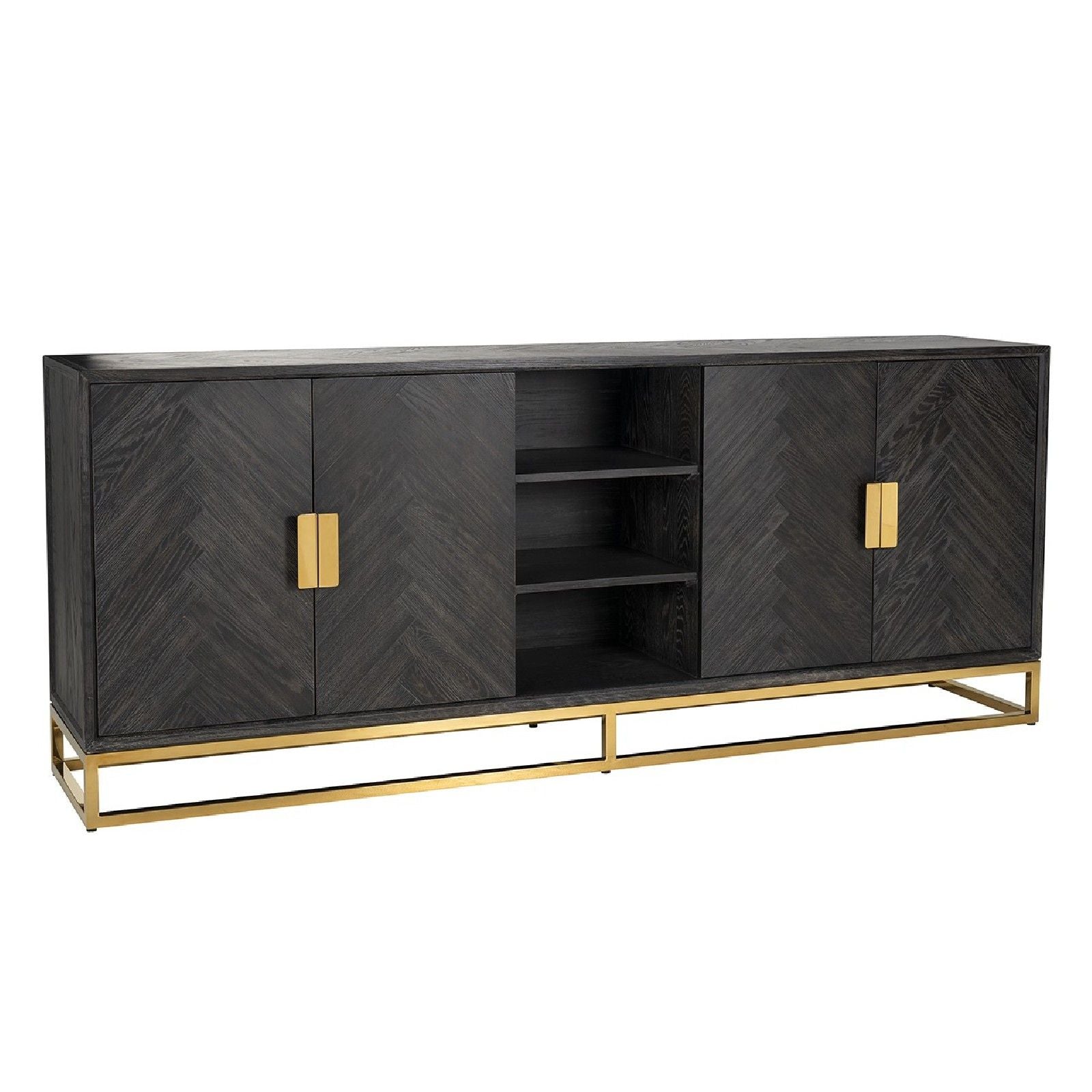 Bahut Blackbone gold 4-portes + espace ouvert