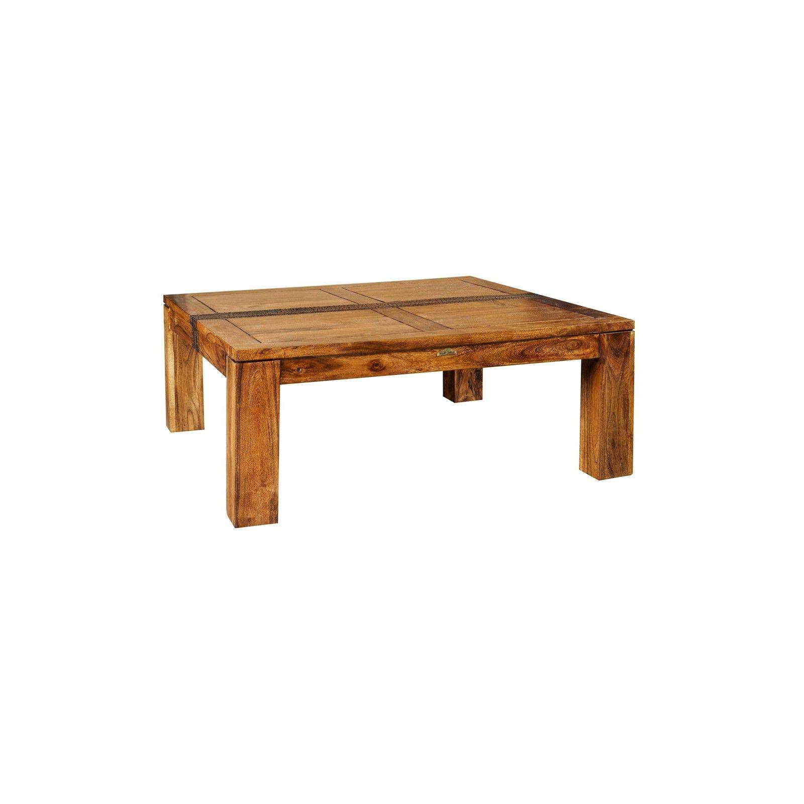 Table basse carrée | Acacia Tatoo