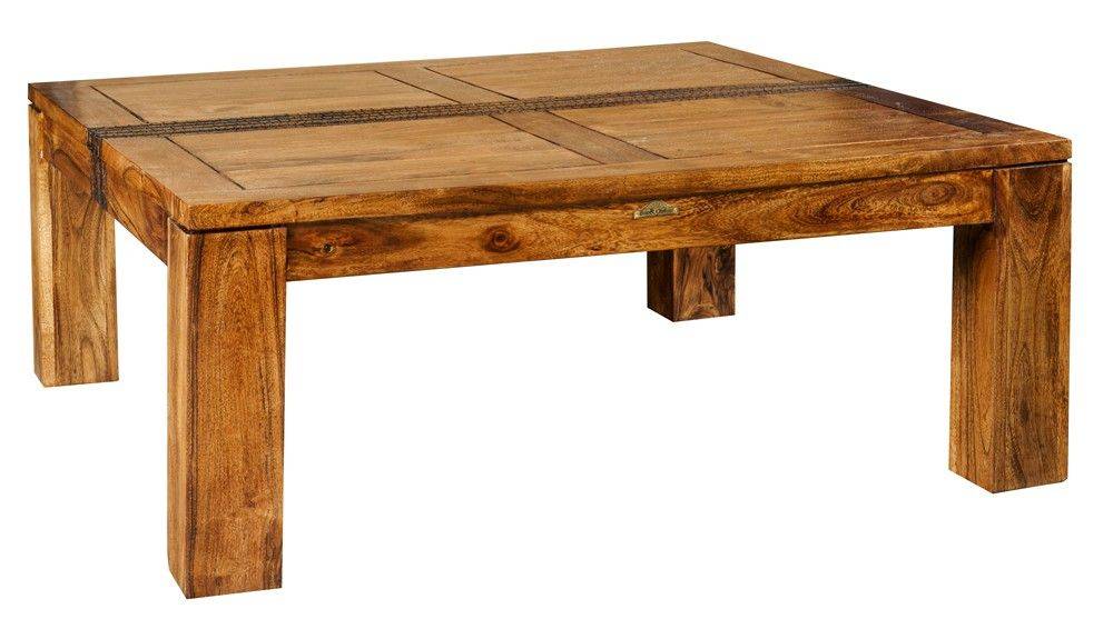 Table basse carrée | Acacia Tatoo