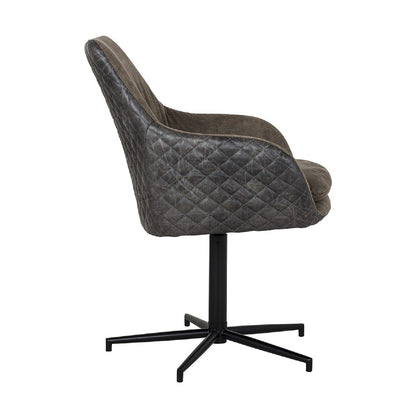 Chaise Lucy pivotante 63x68