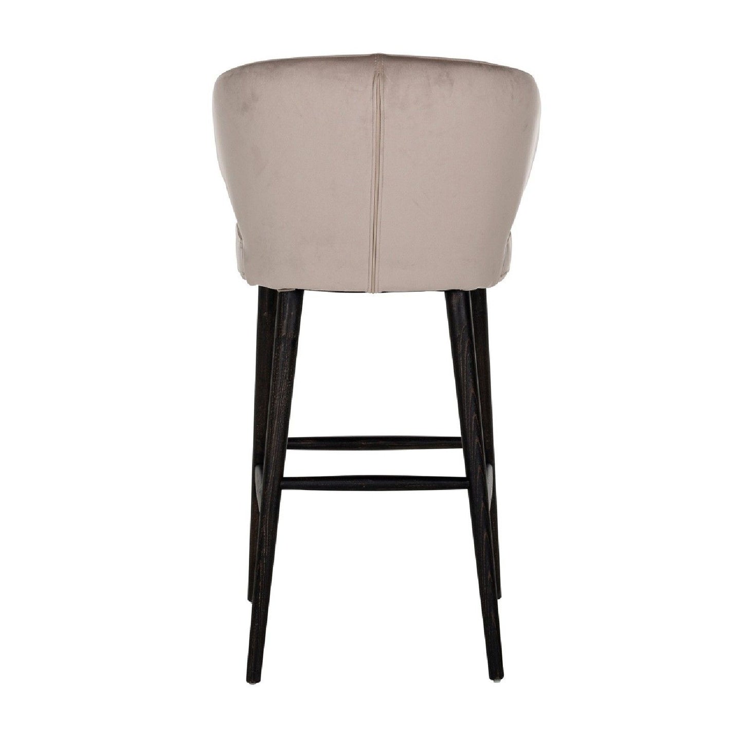 Tabouret Indigo Khaki velvet