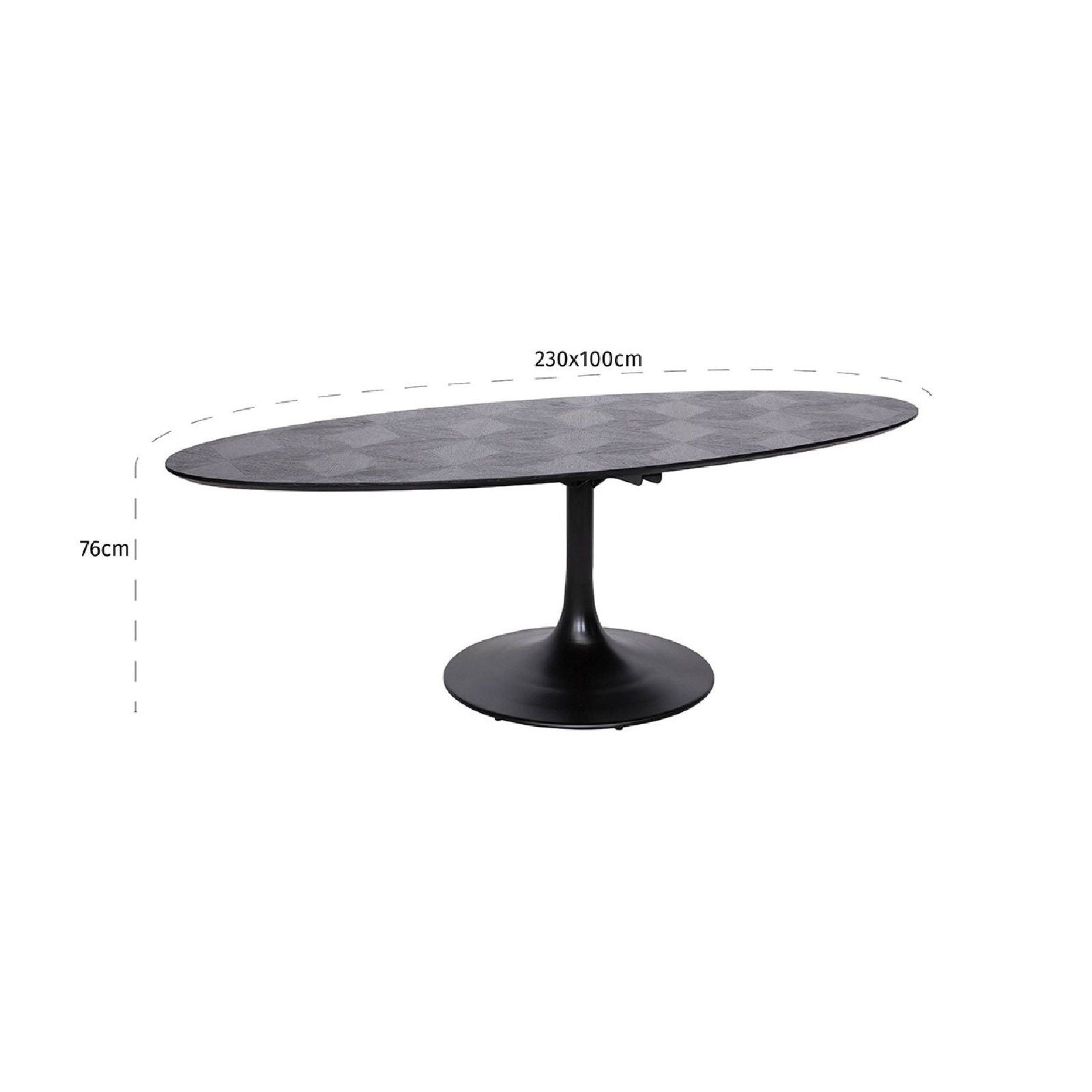 Table à dîner Blax ovale 230x100