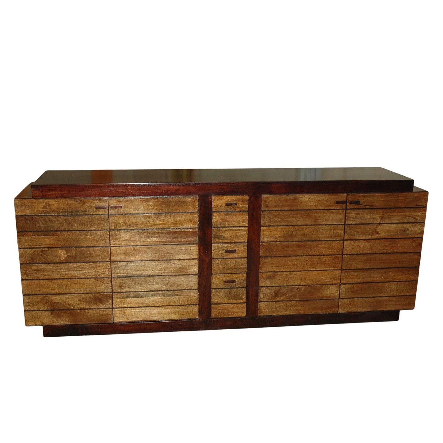 Two-tone wooden sideboard GM 4P 3T | Herods Mango