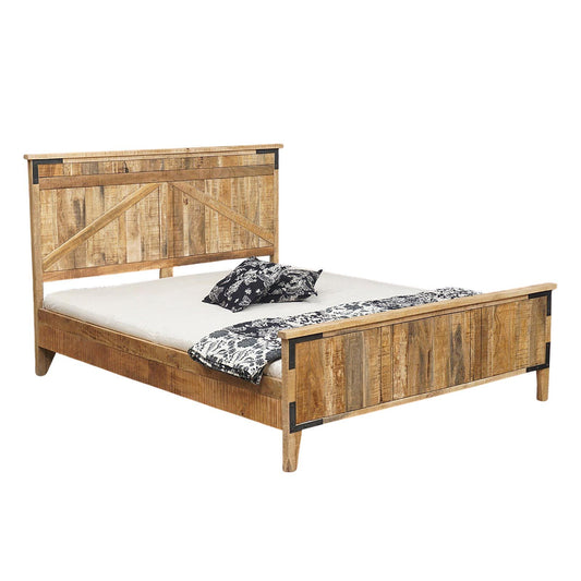 Bed 160 cm wood | Manguier Farm