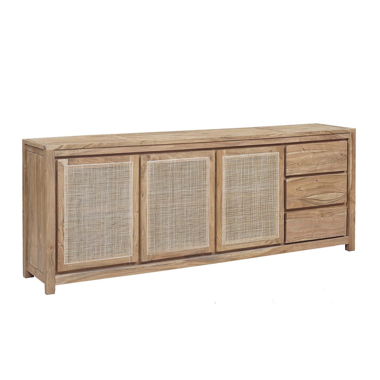 Grand buffet nature porte cannage 3P 3T | Acacia Tatoo II