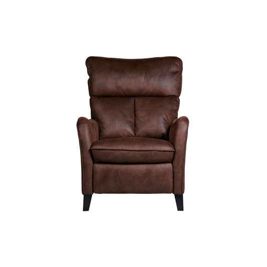 Fauteuil relax manuel microfibre Camboya Chocolat