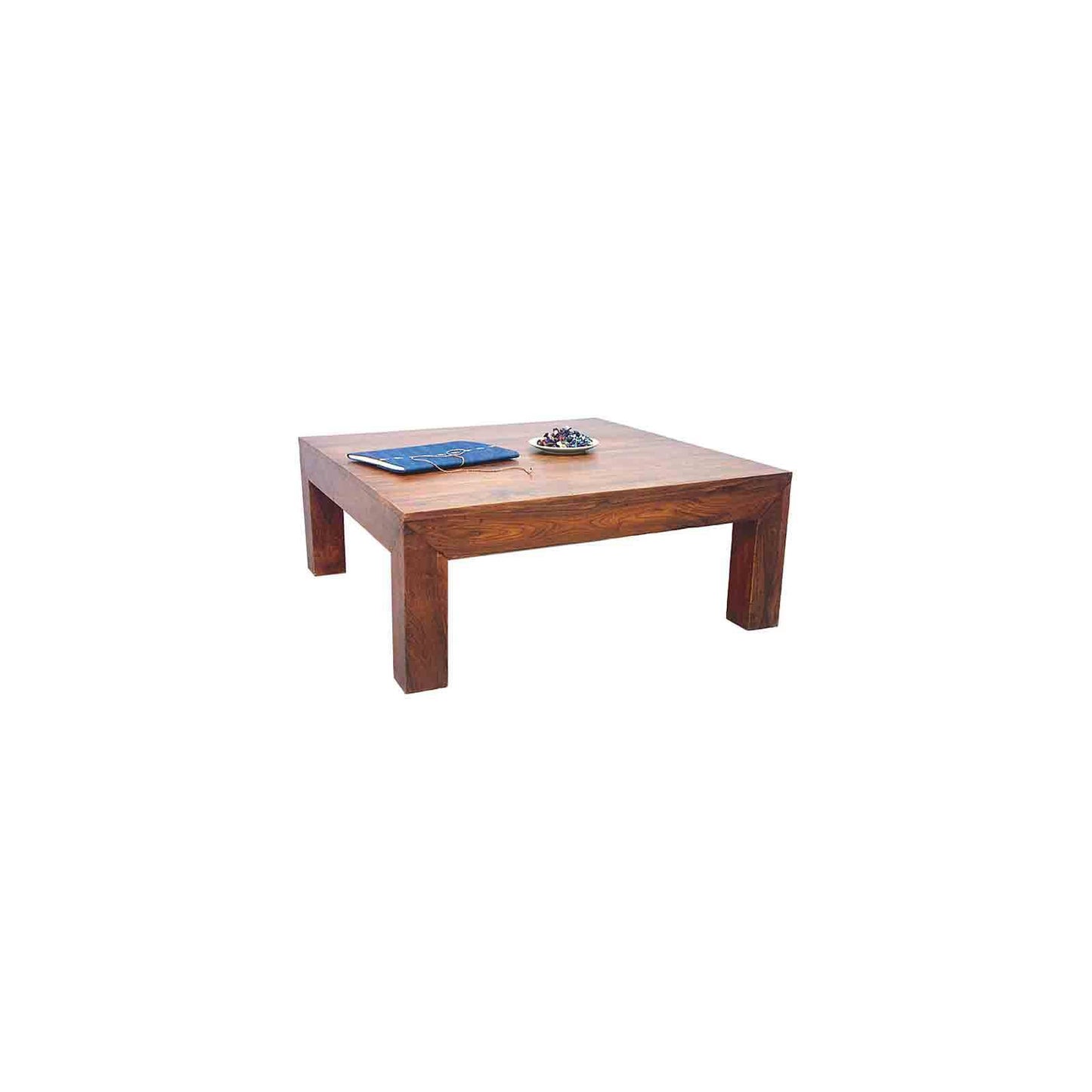 Table basse carrée 100 cm | Palissandre Akita