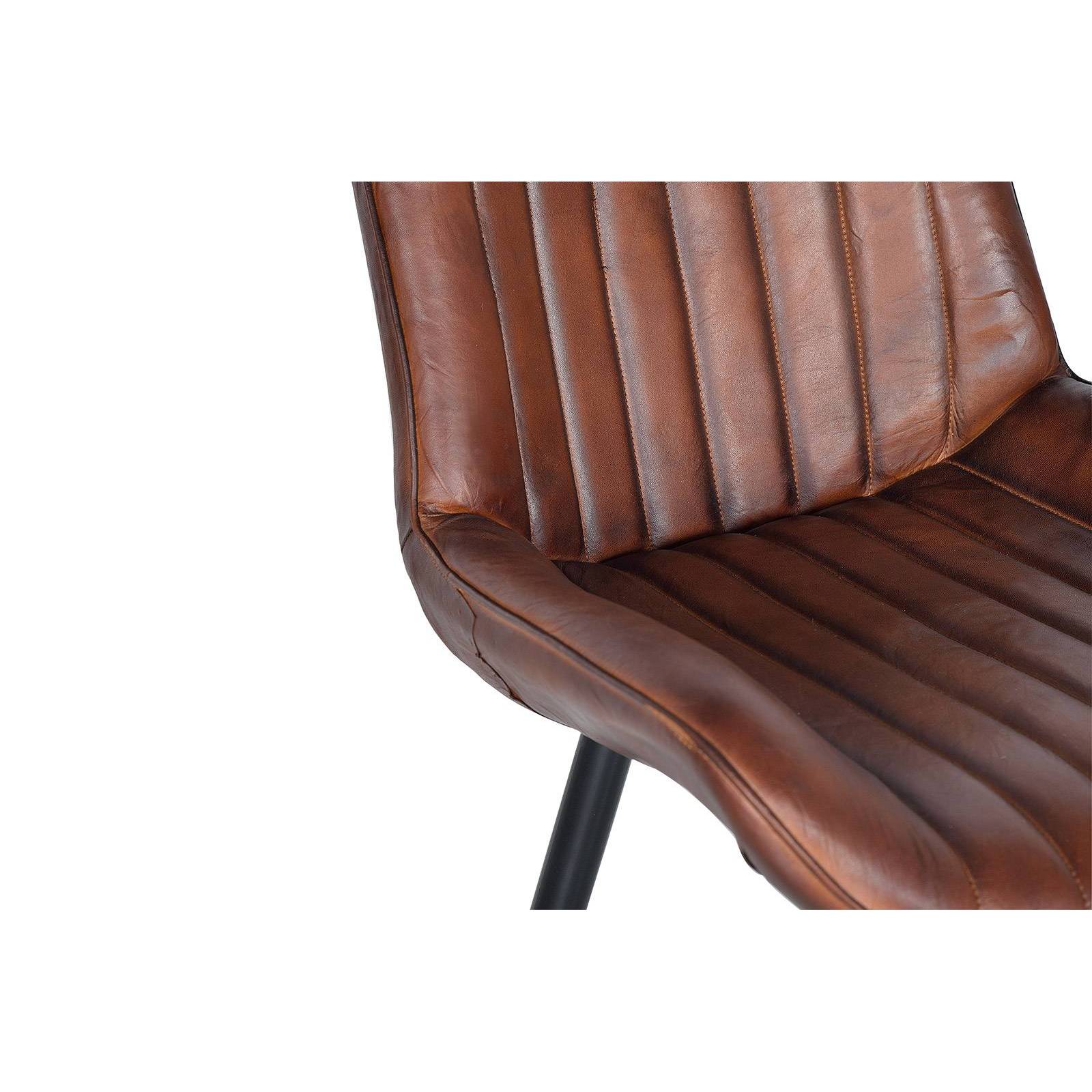 Chaise en cuir | Acacia Yakarta