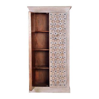 Armoire en bois massif | Manguier Bakhra naturel