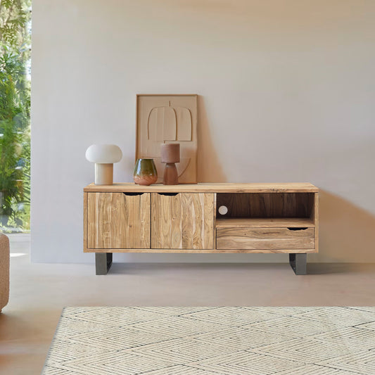 Wooden TV stand | Acacia Forest